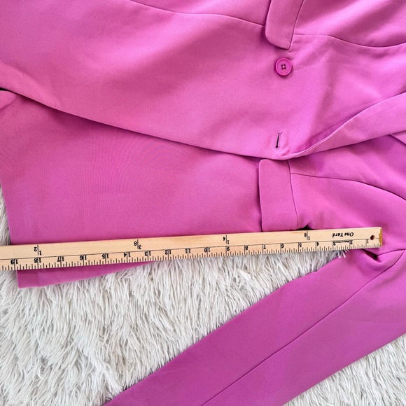 Endless Rose long sleeve blazer romper. Size 4. Color Lilac. NWT - Picture 7 of 9